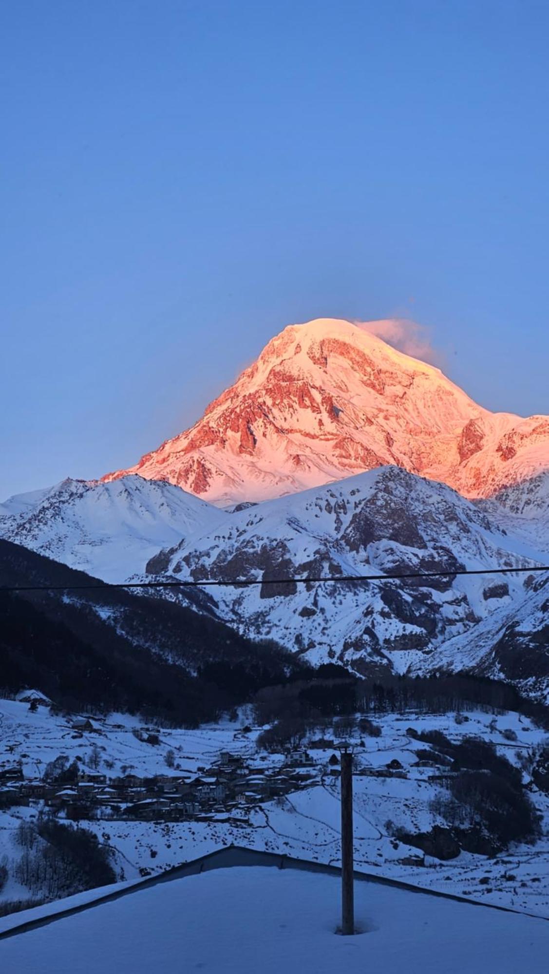 Best view Kazbegi Zewnętrze zdjęcie
